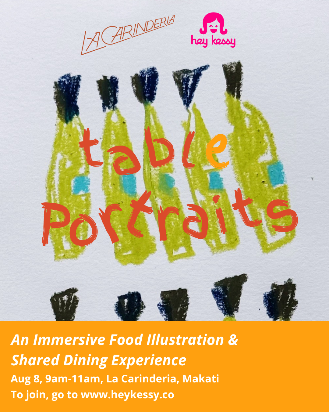 Table Portraits: An Immersive Food Illustration & Shared Dining Experience
