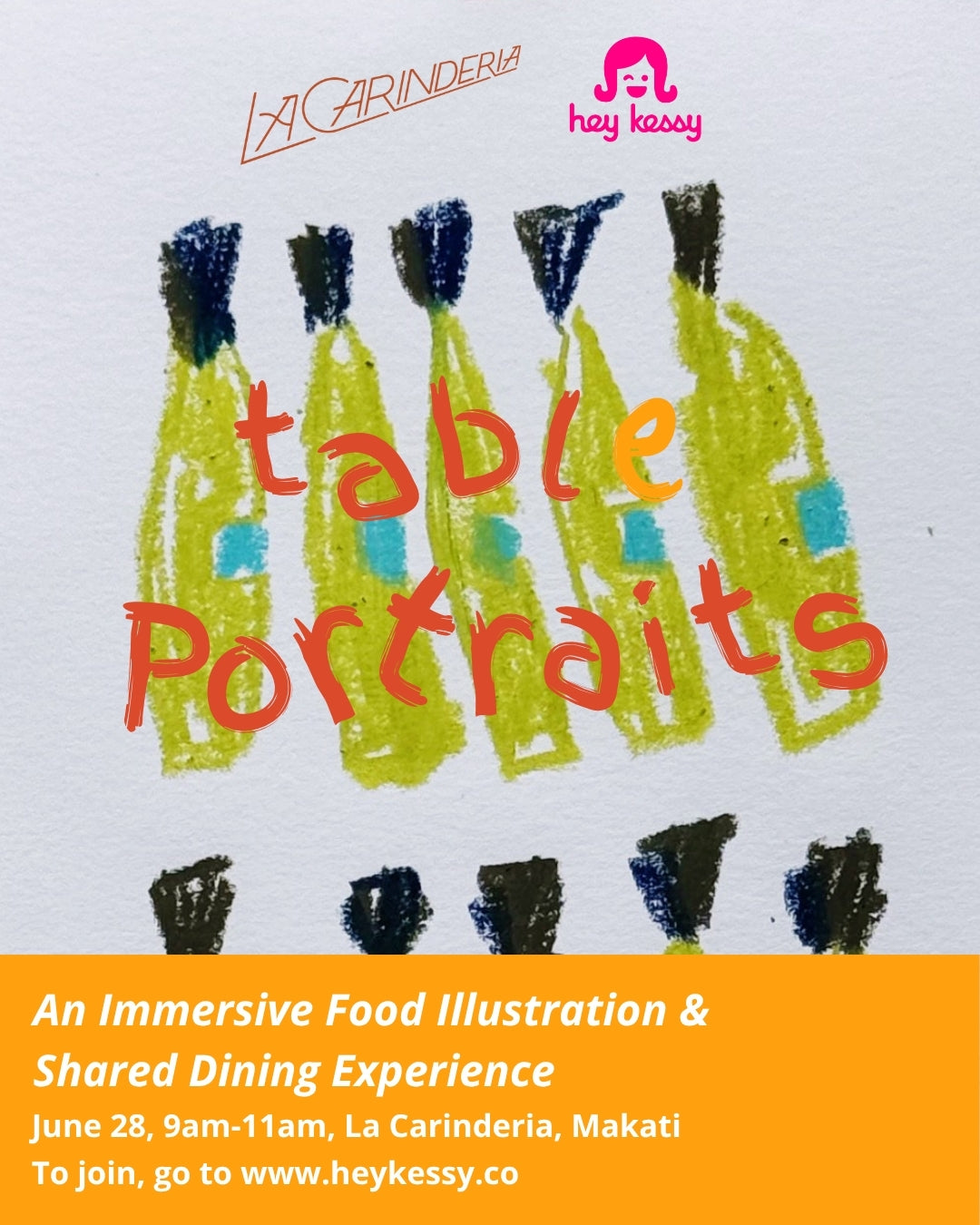 Table Portraits: An Immersive Food Illustration & Shared Dining Experience